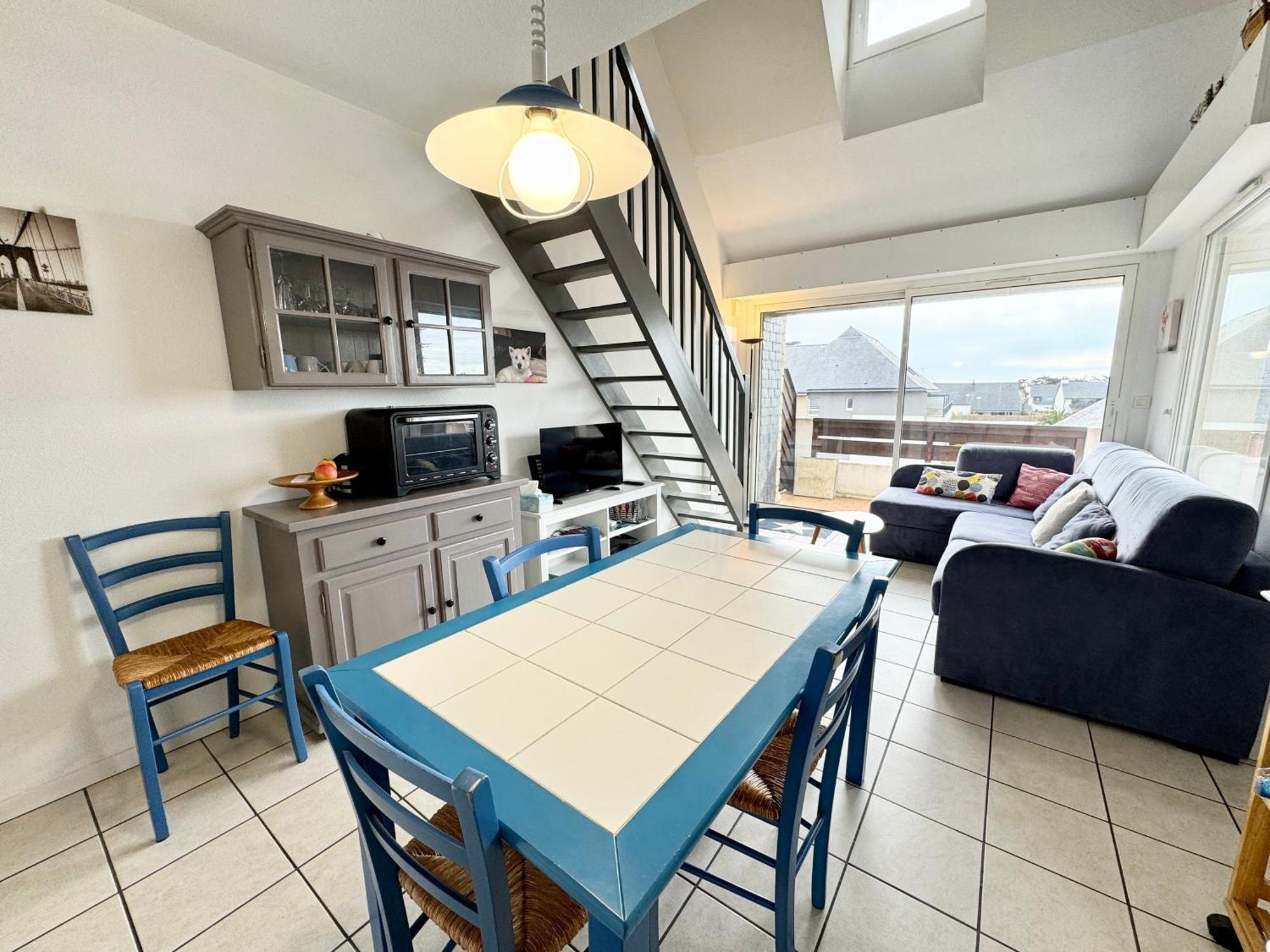 Charmant T3 Duplex 2 Bord De Mer Terrasse Apartment Quiberon Exterior photo
